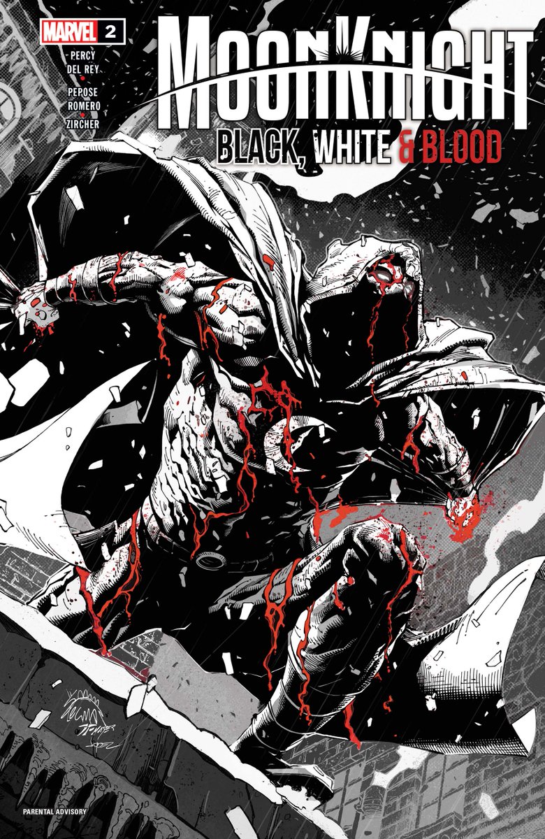 Dave_DSG's tweet photo. Reseรฑa exclusiva de
#MOONKNIGHT BLACK WHITE BLOOD #2!
Libre de spoilers
https://t.co/JdlLxcD2UI
De @Benjamin_Percy @VDelRey @Peposed
@Leo__Romero @SotoColor #PatchZircher
Portadas @RyanStegman @DustinWeaver12
Ya a la venta por @Marvel https://t.co/BDqpFGPi3W