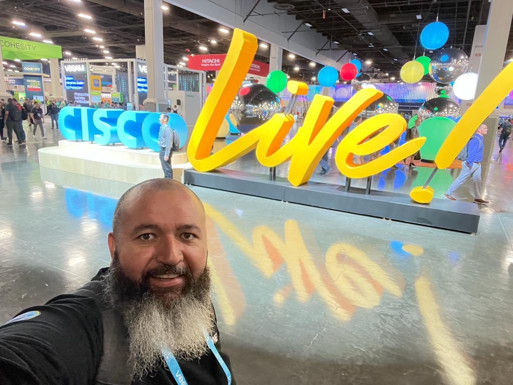 gnuowned's tweet image. If you see me, say hello! #CiscoLive #CISCOLive2022