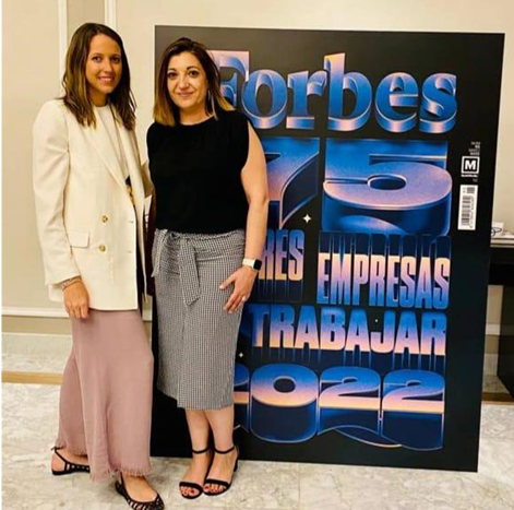 Asistimos a la gala @Forbes como una de las 75 mejores empresas para trabajar. Hemos creado un entorno de trabajo igualitario, diverso, abierto y constructivo. ¡Enhorabuena #TKEpeople! 👏👏