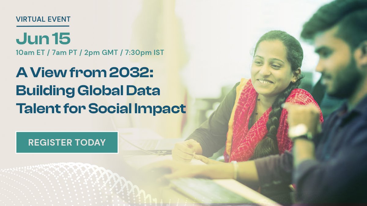 DataDotOrg's tweet image. To unleash the ⚡️ power of data in the social sector, we need to create a robust data talent ecosystem. A new report we produced with @PJMFnd &amp;amp; @DalbergTweet shows 4️⃣ pathways forward!

Register for the launch 🚀 event ➡️ bit.ly/38FPDis?utm_ca…
#DataDrivesImpact #DataTalent