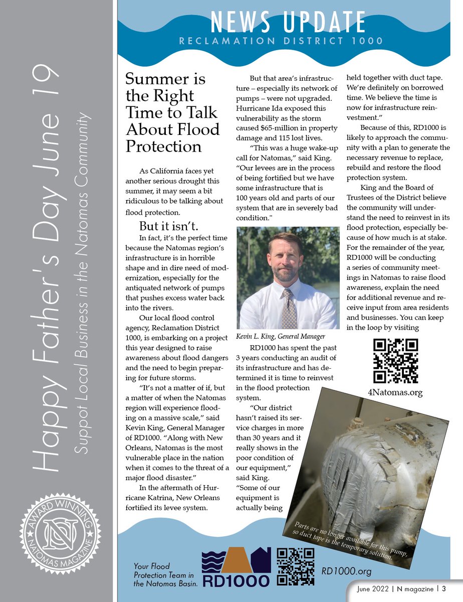 Sac_RD1000's tweet photo. Check out our article in N Magazine for our plans and goals for the future of flood protection in Natomas. https://t.co/c9sbeNEIlk https://t.co/kRiYBJlT5b
#4Natomas https://t.co/CDy9zWBGci