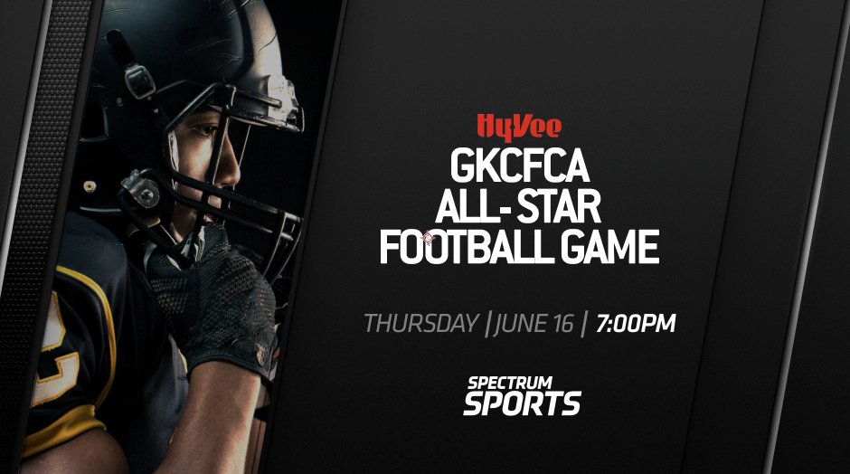 Spectrum Sports has the BeYOUnion.com Kansas vs. Missouri All-Star game LIVE on TV if you can't attend!

🗓️ Thursday
⏲️ 7:05p
📺 Spectrum ch. 323 
📍 Turner High School
🎙️ Kevin Wike, Dion Clisso, <a href="/mboerigter/">Marc Boerigter</a>
 
<a href="/GetSpectrum/">Spectrum</a>