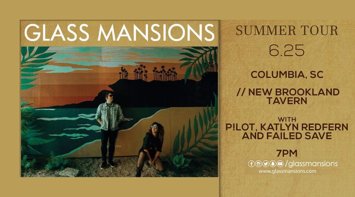 failed_save666's tweet image. June 25th: Catch me opening for @GlassMansions at @NewBrookland! Tell your friends