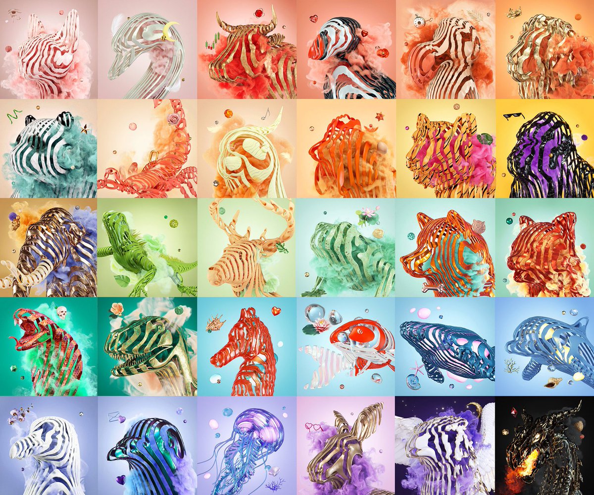 <a href="/opensea/">OpenSea</a> Making my Fragile Animals I’m trying to remind that we should never forget that we’re sharing our planet with incredible, but fragile creatures that need us to be responsible and rational.