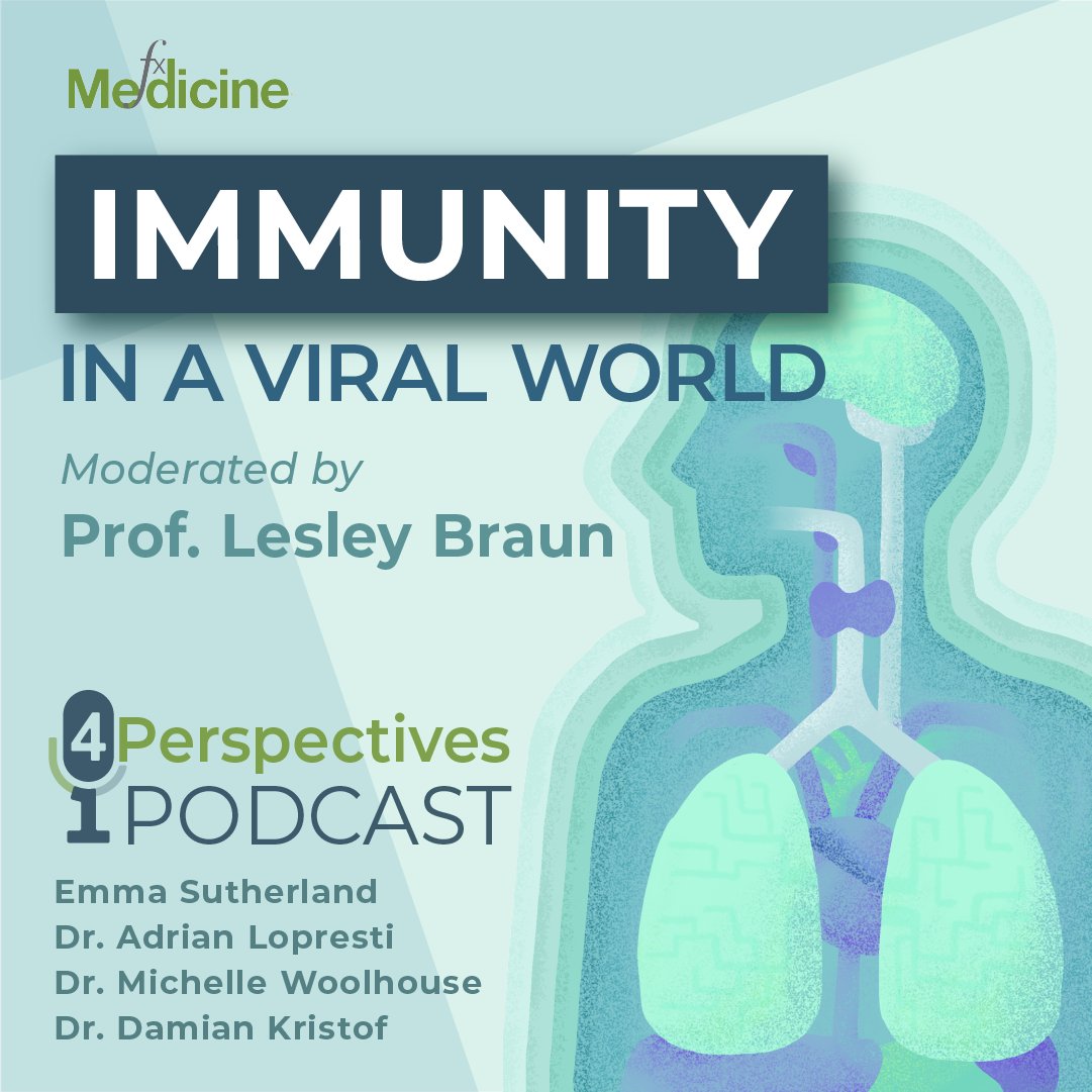 We revisit our timely Immunity in a #Viral World #podcast featuring Prof Lesley Braun &amp; our ambassadors who share clinical insights on the role #diet, #lifestyle, #mentalhealth &amp; #supplements play in supporting #immunity #FXMedicinepodcast #immunesupport bit.ly/3zAtrRQ
