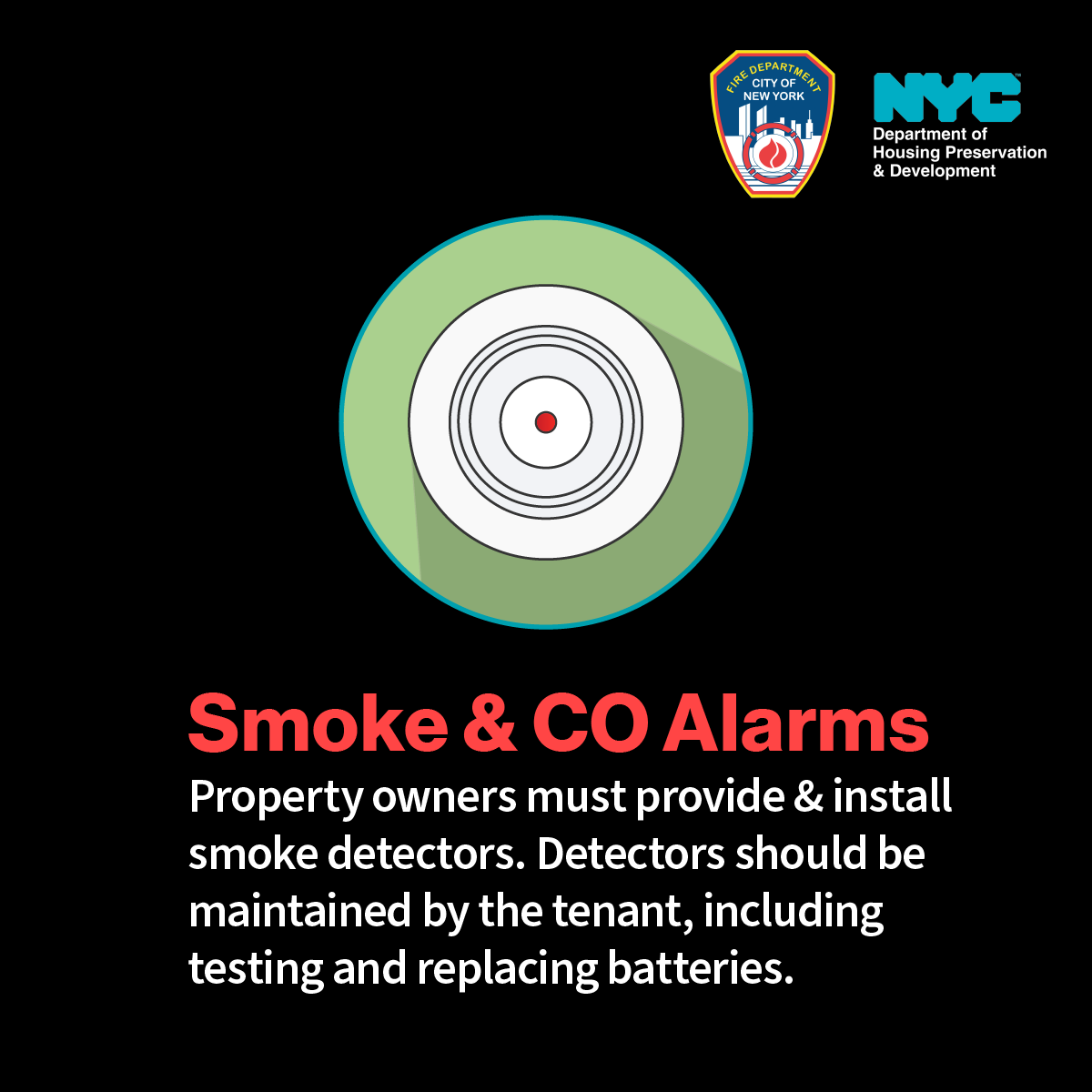 FDNY on Twitter "RT NYCHousing Maintain smoke & carbon monoxide