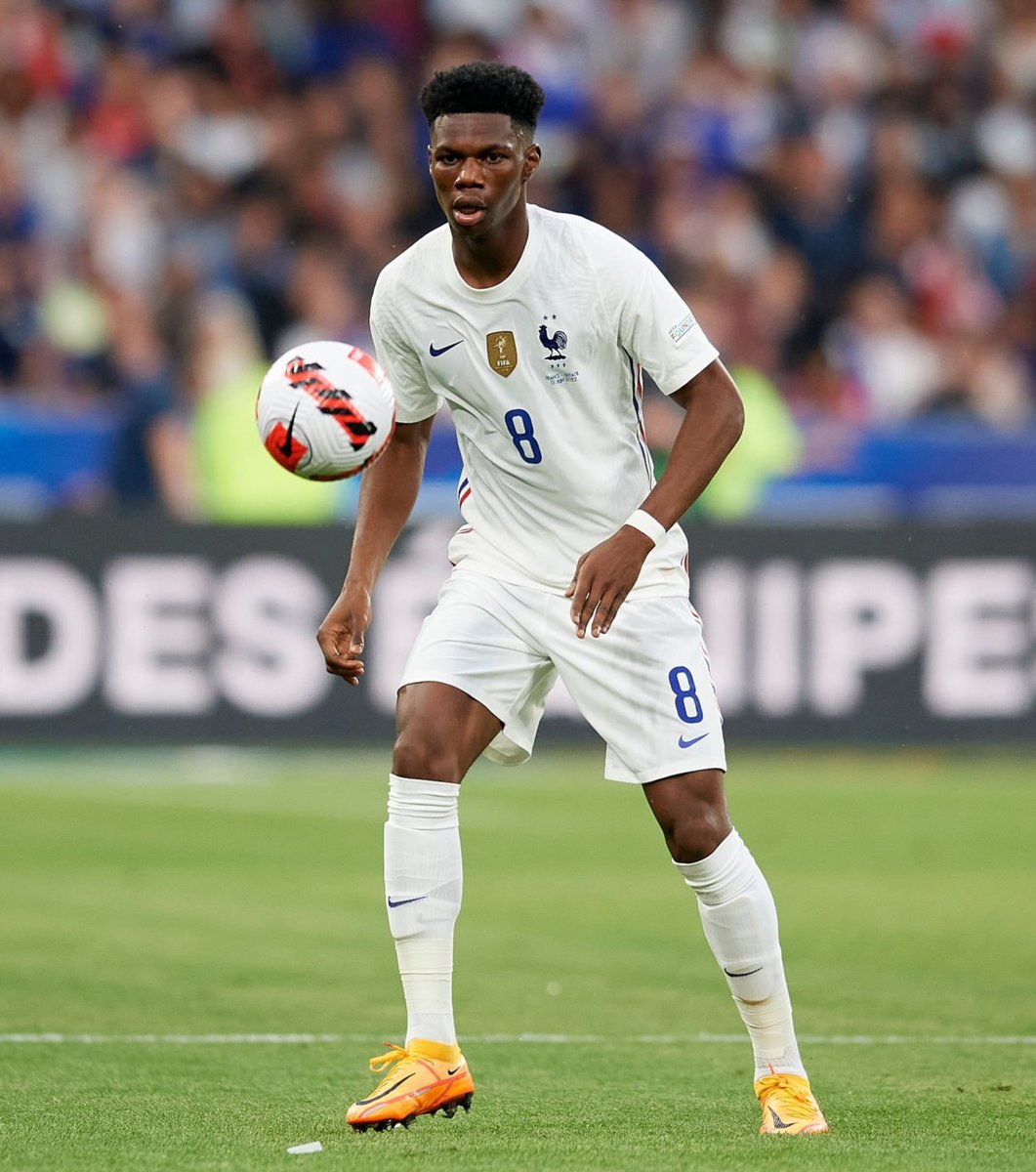 RM4Arab's tweet image. 📸 أوريلين تشواميني خلال مباراة فرنسا ضد كرواتيا.