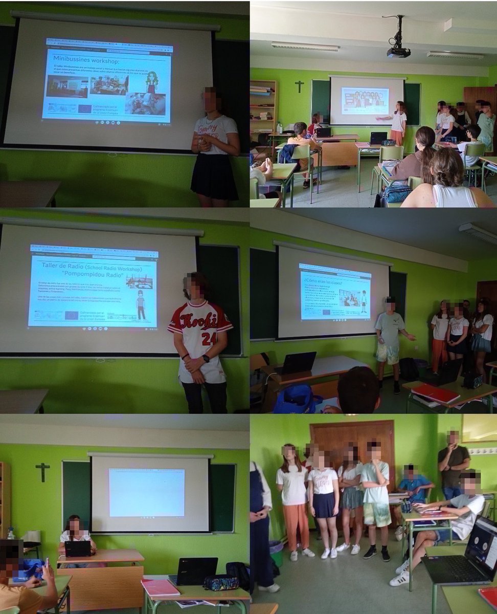 with_active's tweet image. Today @Erasmus_Project  students at @STeresaLeon have told their experience at  @PompidouPacy , Pacy-sur-Leure, to parents and their classmates in a dissemination blended session. Thanks for attending!
@sepiegob #internacionalizaCyL