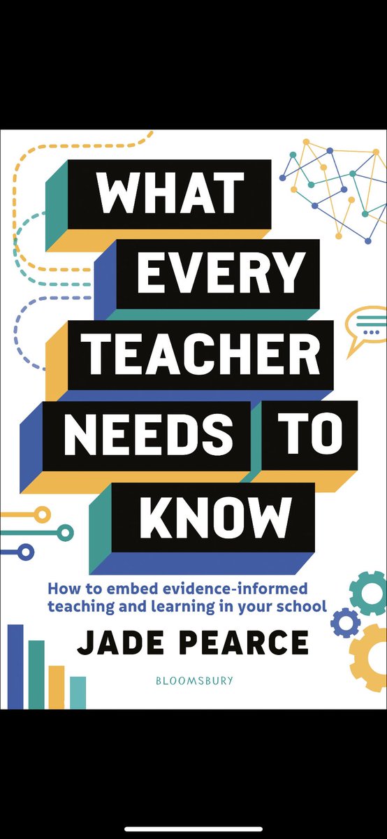 PearceMrs's tweet image. Delighted and super proud to announce that my book ‘What Every Teacher Needs to Know: How to embed evidence-informed T&L in your school’ is available now to pre-order.