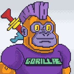 GorillaeDAO's tweet photo. GORILLAE #1593 SOLD! Price: ◎2.5. https://t.co/gzpaUxHdlc