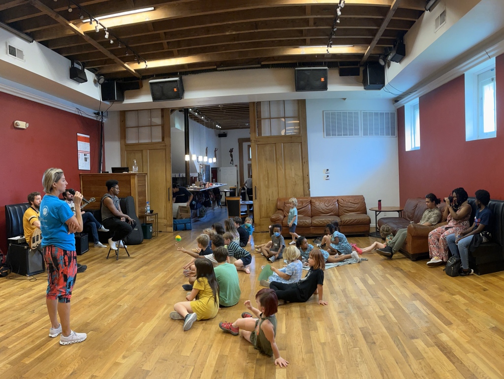 UpturnArts's tweet photo. Our second session of camp, Heroes Among Us, kicks off today! We’re excited to welcome this new group of kiddos and can’t wait to see how they express themselves through music, dance, art, and theater. Follow along to see their progress! 

#UpturnArts #ArtsForAll https://t.co/KYYKd9VgRT