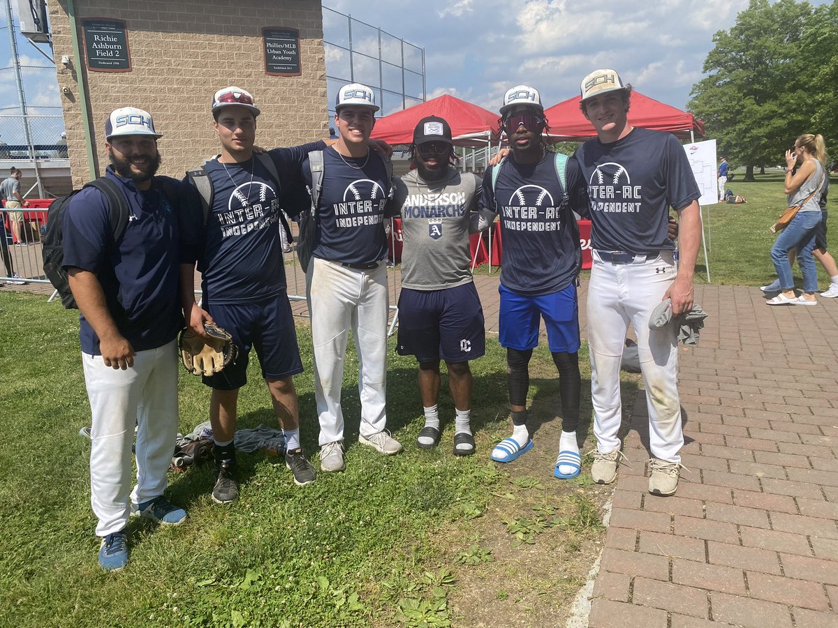 SCH Academy Athletics (@schbluedevils) on Twitter photo First round win for the InterAc team over Delaware North, 8-5! Great job Gabe, Jakob, Darius and Chuck! Jahli Hendricks ‘19 was there to cheer them on!! <a href="/DWilsonSCH/">Dave Wilson</a> <a href="/PhSportsDigest/">Philadelphia Sports Digest</a> 🔵😈⚾️ 🎉<a href="/CarpenterCupBB/">Carpenter Cup Classic Baseball</a> First round win for the InterAc team over Delaware North, 8-5! Great job Gabe, Jakob, Darius and Chuck! Jahli Hendricks ‘19 was there to cheer them on!! <a href="/DWilsonSCH/">Dave Wilson</a> <a href="/PhSportsDigest/">Philadelphia Sports Digest</a> 🔵😈⚾️ 🎉<a href="/CarpenterCupBB/">Carpenter Cup Classic Baseball</a>