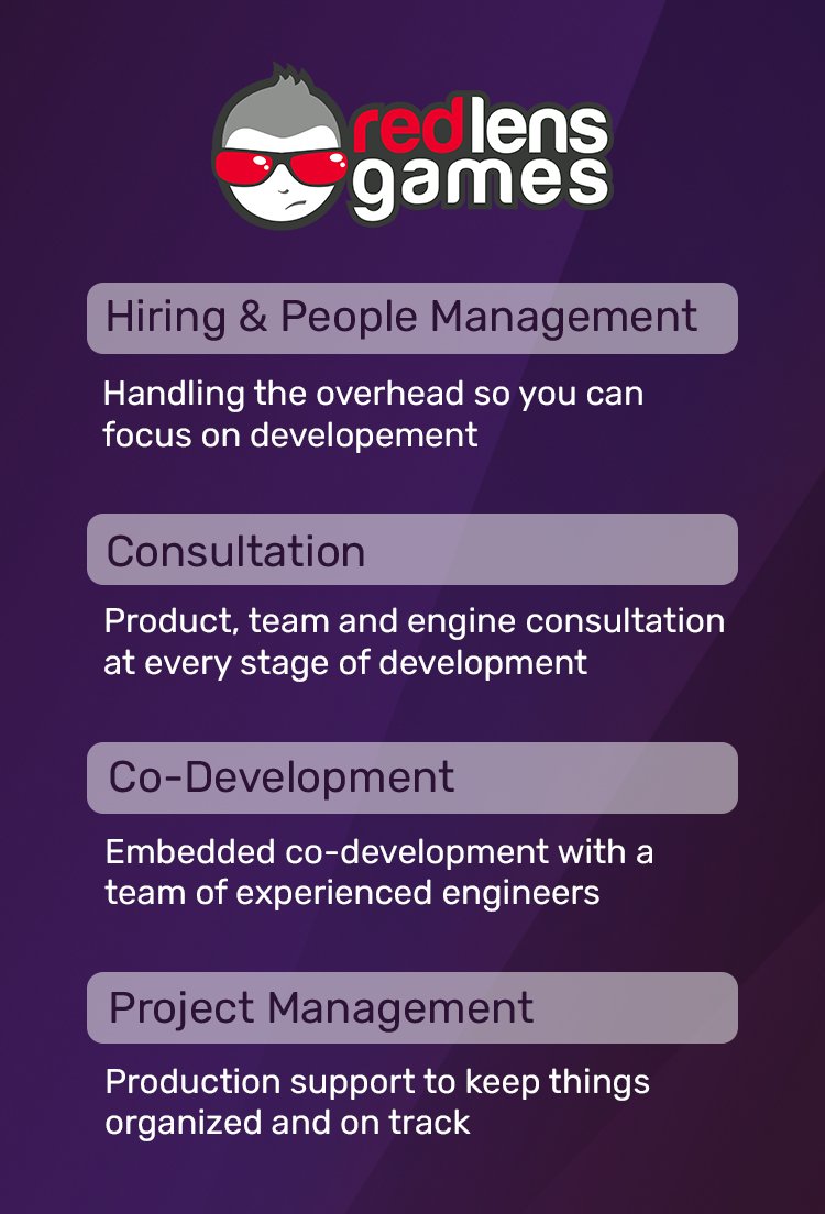 Red Lens Games on Twitter "Hi friends! Red Lens Games is a team of