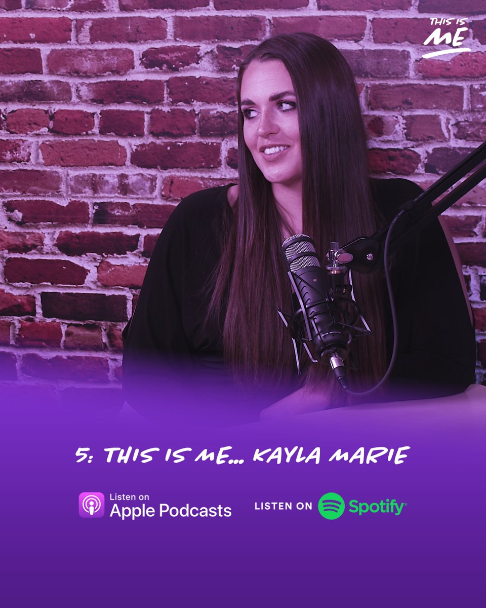 Episode 5 is out on Monday! 💜

Our second guest is Kayla Marie. Kayla, a social media influencer, suffered with an eating disorder as a teenager and this led to anxiety and depression. She will share with us her experiences of that and how this impacts her today

#mentalhealth