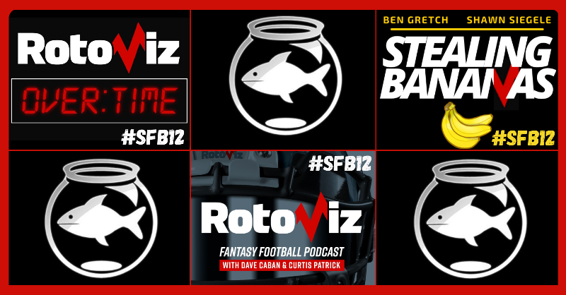 OvertimeIreland's tweet photo. WIN an #SFB12 entry! 🎉

Entry is EASY 😎

1️⃣ Subscribe to @RotoViz Youtube channel ⤵️
2️⃣ Retweet this tweet ✅
3️⃣ Reply with your BEST/WORST pick EVER 👀
4️⃣ Tag a friend 👍

The winner (1) will be announced 25th June ✅

#Giveaway #Competition