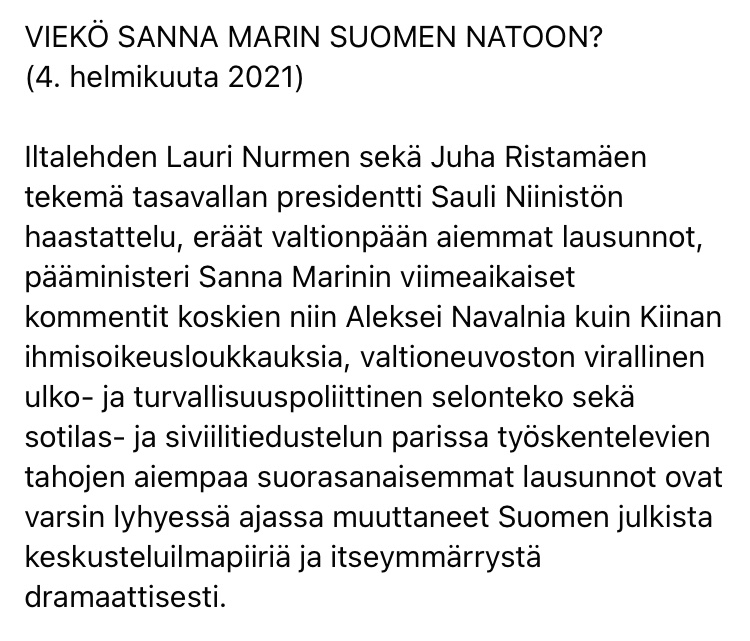 Pekka Virkki tweet media