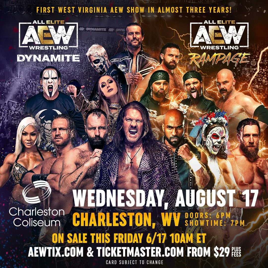 AEW LIVE EVENTS (AEWLive) / Twitter