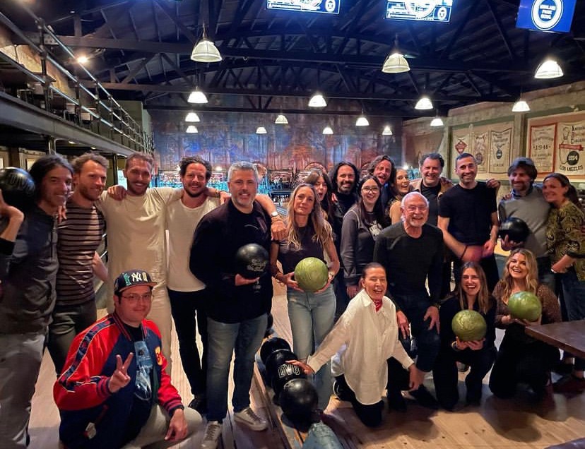 NathanAziel's tweet image. Celebrating the birth of @talpink and getting to see a lot of people I hadn’t seen in a long while made tonight’s Voyage eastward a lot of fun. Also Highland park is literally too cool for school and way to cool for me #Highlandparkbowl