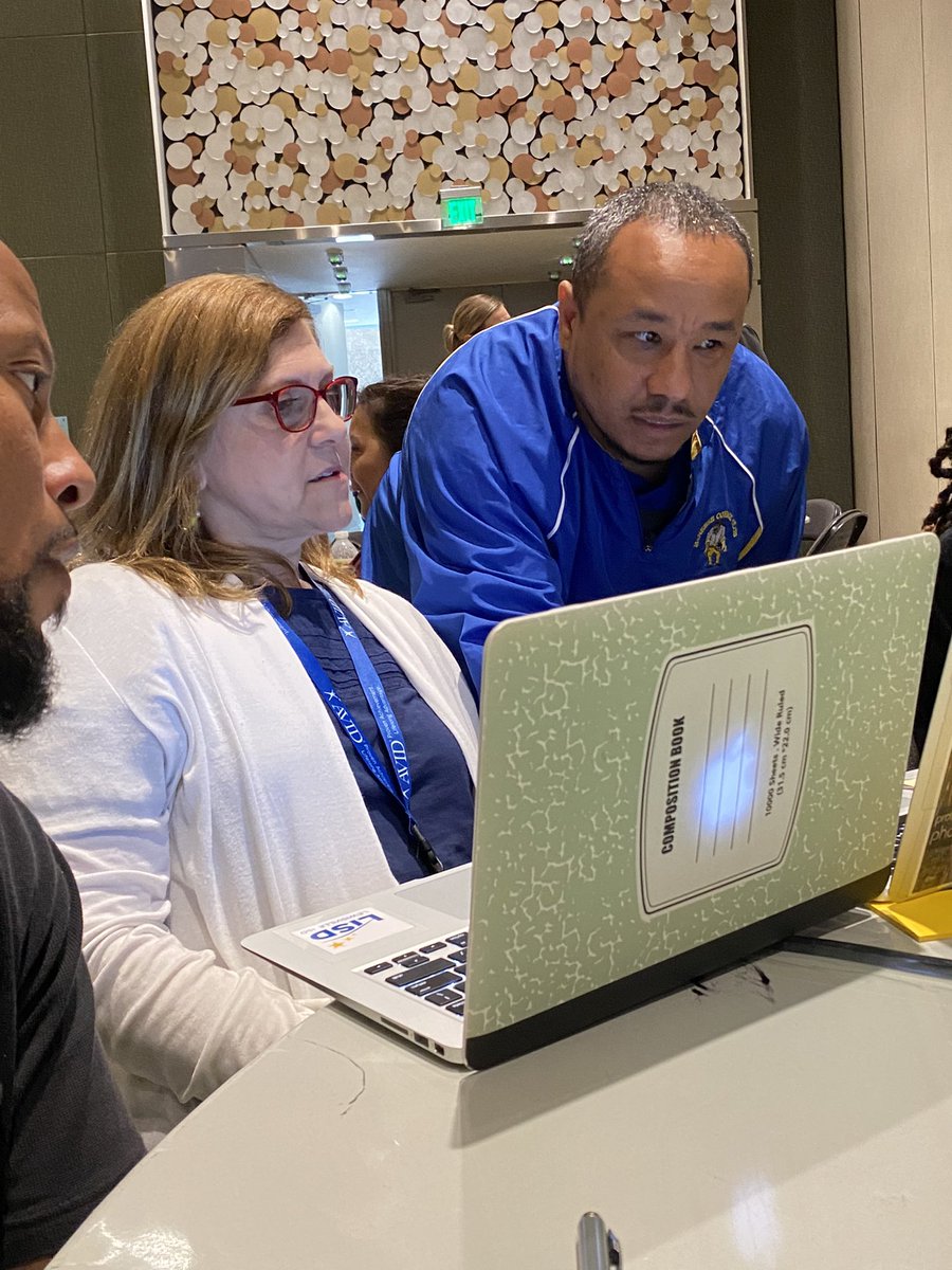 Hebron9Business's tweet photo. AVID Conference Day 1: Best Site Team EVER! @MrGuilloryHHS9 @MissFrizzle204 @hebron9th @Wernekea @alyson_mom https://t.co/ZdaVgInI87