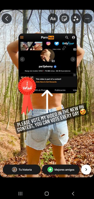 Guys please vote my video in the new PH contest, you can vote every day 😍 Chicos nuevo concurso en PH