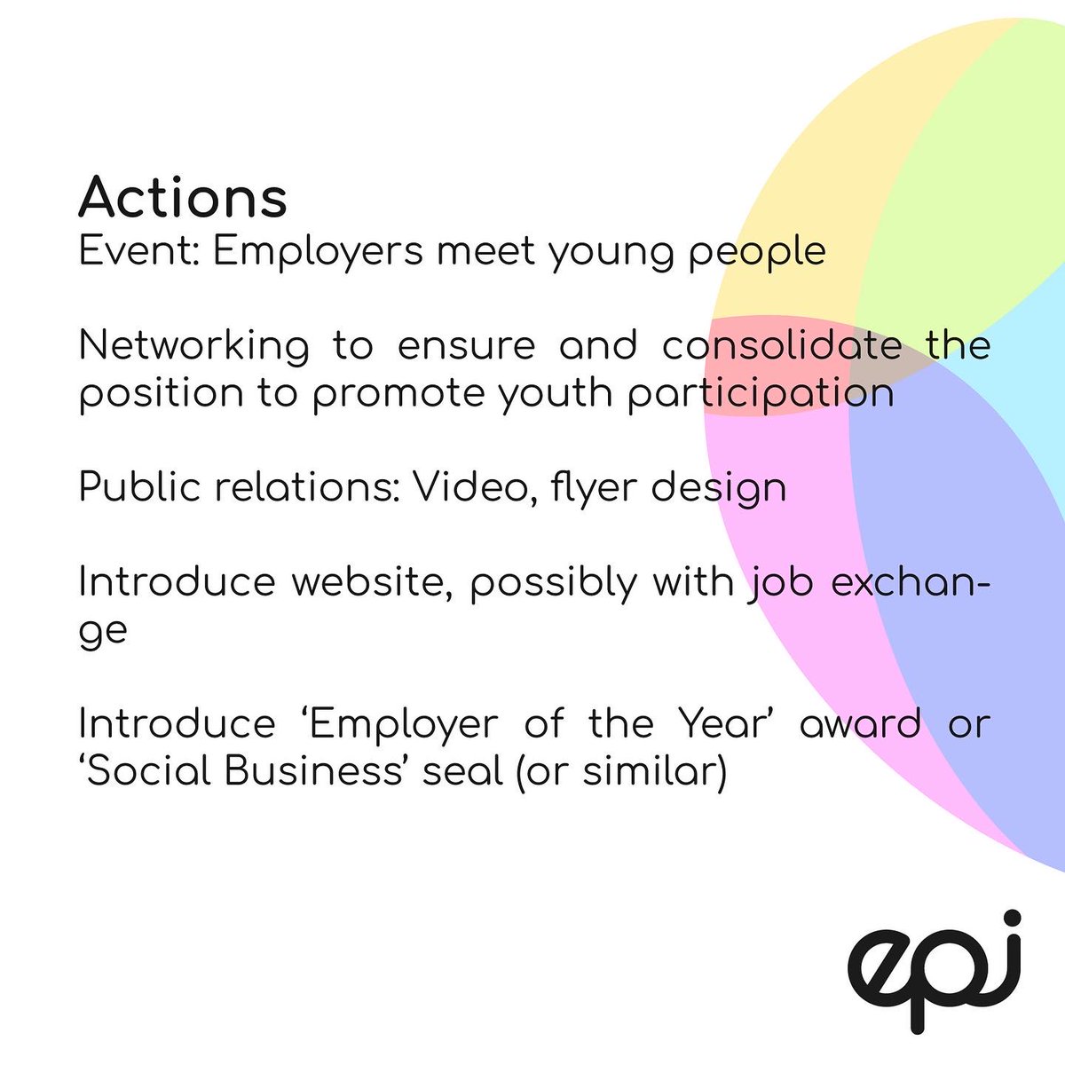 Discover the activities implemented in Dietzenbach to improve the level of integration in the city!
The city has worked on two priority areas, scroll through the images and find out more about all the activities 😊

#epi #epiproject #integration 
epi-project.com