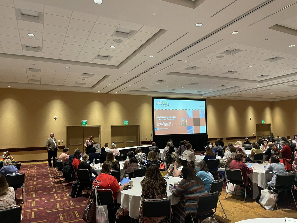 tarabay_jessica's tweet image. Sold out crowd for @InfectionPrvntn #apic2022. What type of leader are you?
