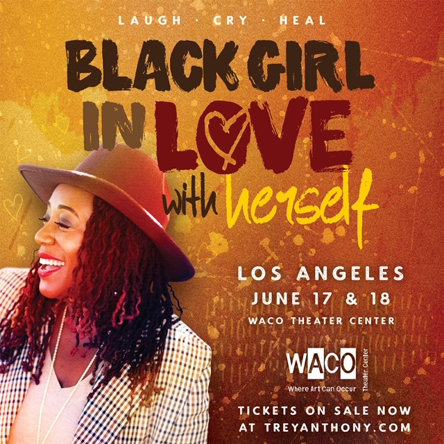 My girl, Trey, is coming to LA with her amazing show and book tour, Black girl in love (with herself). A must see for all Black women! I loved her book and she's dynamic on stage. I saw her rock a crowd in Toronto and she's phenomenal! Visit treyanthony.com for tixs!