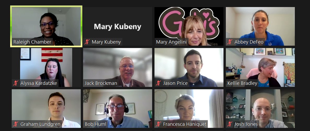 raleighchamber's tweet image. #RaleighBAH has begun! When we get together in virtual breakout rooms - business owners and professionals have a unique opportunity to connect🤝 #Networking #NetworkAfterWork