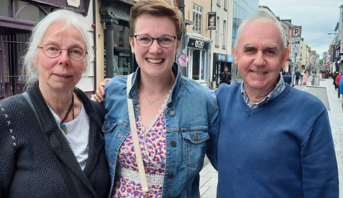 After working together online for so long, it's great to finally meet in person! Thank you <a href="/LisbethMNilsson/">Lisbeth Nilsson</a> for visiting us <a href="/uccnursmid/">UCC School of Nursing & Midwifery 🌈</a> &amp; <a href="/UCCMedHealth/">UCC Medicine & Health</a> all the way from Sweden. Great few days discussing #groundedtheory <a href="/IGTA_Grounded/">International Association of Grounded Theorists</a> <a href="/GTresearcher/">Helen Scott</a>