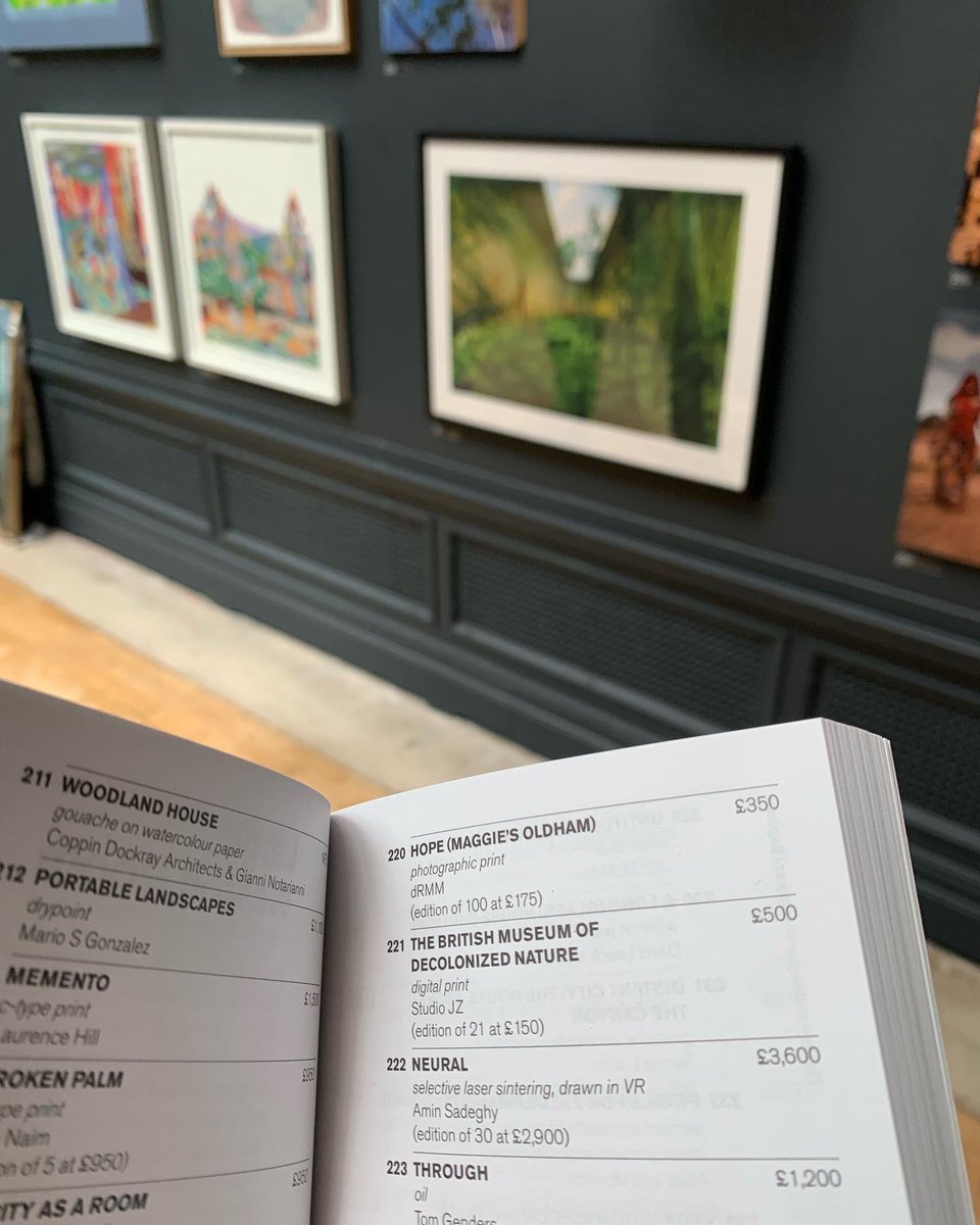 Our speculative image ‘The British Museum of Decolonized Nature’ is a part of this years Royal Academy Summer Show! Our work reimagines the Elgin Marbles room at the British Museum as a re-wilded space with its former content repatriated.