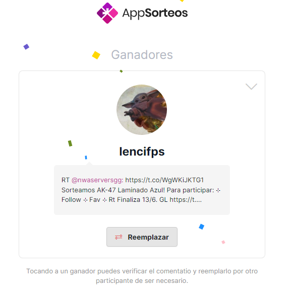 unclangaming's tweet photo. Ganador @lencifps!
mandanos mp así te enviamos la skin! https://t.co/wIoGE3gvV5