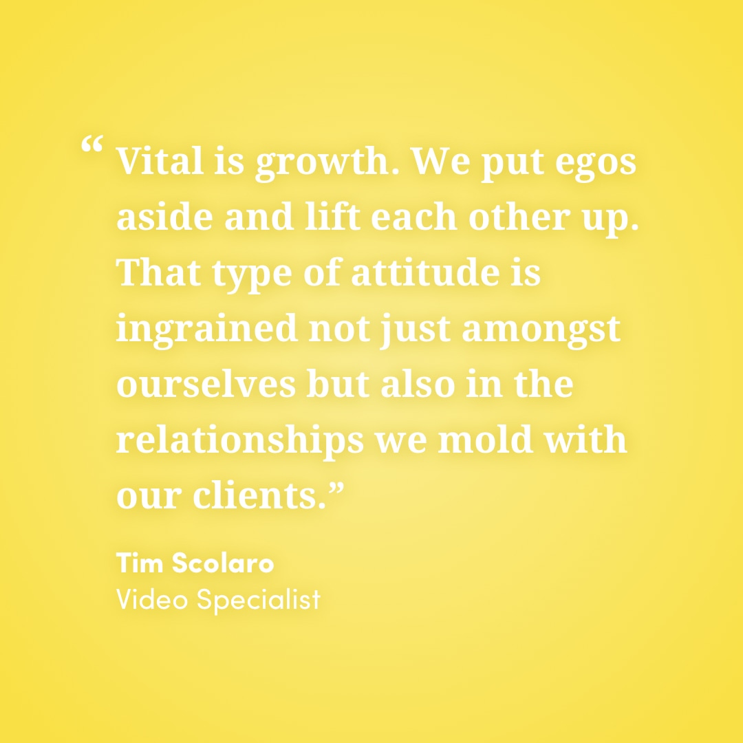 Vital_Design's tweet photo. Whether he’s out on the trails or out on a shoot, Video Specialist Tim Scolaro is on the move. Do you have energy that matches Tim’s? We’re #hiring! Apply here: https://t.co/99hQAHFDH9 https://t.co/FSXEYHnDaK