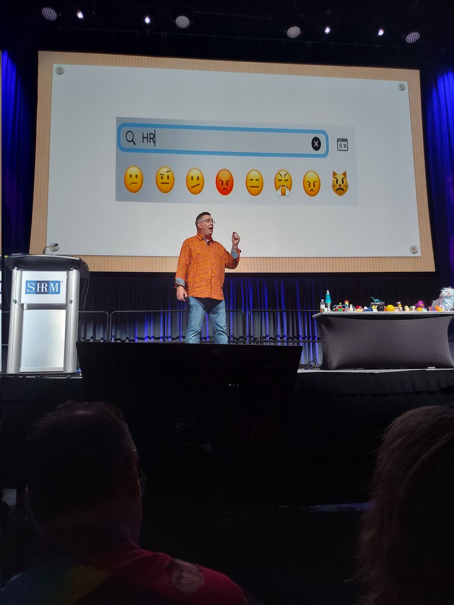 TMWohlfield's tweet image. @sbrownehr HR told by emoji via @HarmonyInsights   #SHRM22 #Megasession #CausetheEffect #SHRM22Influencer