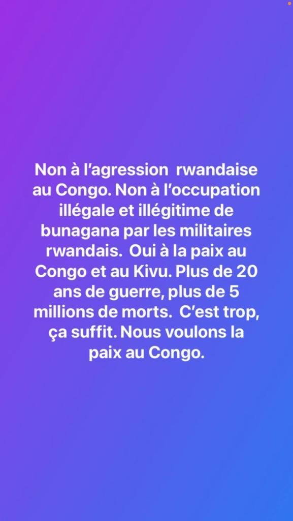 YalaAlice's tweet image. Nous refusons l’agression de nos compatriotes par le Rwanda !