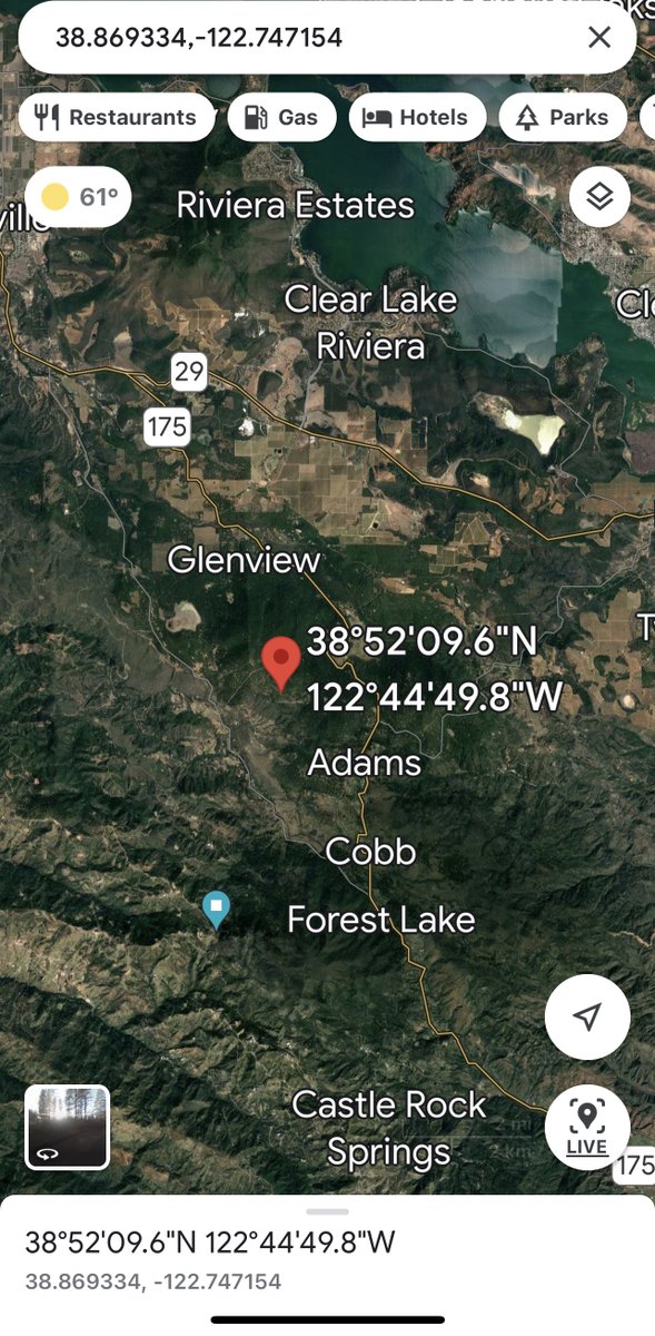 CALFIRELNU's tweet photo. #FlatFire - CAL FIRE Sonoma-Lake-Napa Unit is responding to a vegetation fire near the 8500 block of Harrington Flat Rd, Cobb. If traveling in the area please use caution and give way to emergency vehicles.  
#CALFIRE
#CALFIRELNU https://t.co/NcZ71sTrIW
