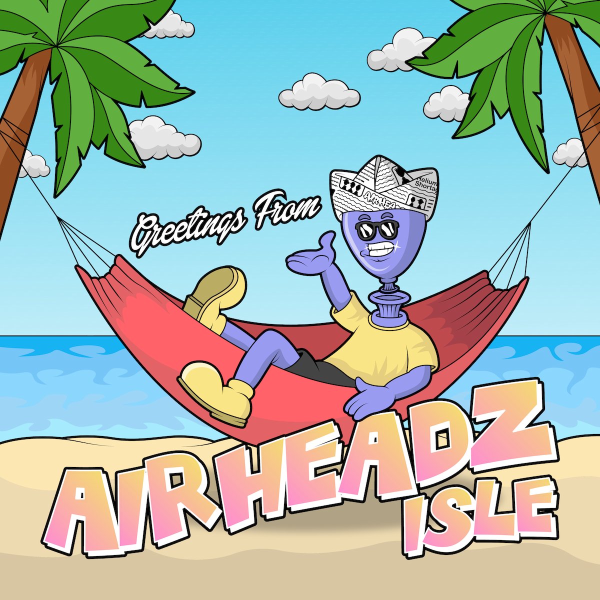 In times like these, come touch grass at AirHeadz Isle! Inflation is a good thing here...😂🎈 #NoStringzAttached #NFTCommunity #NFT