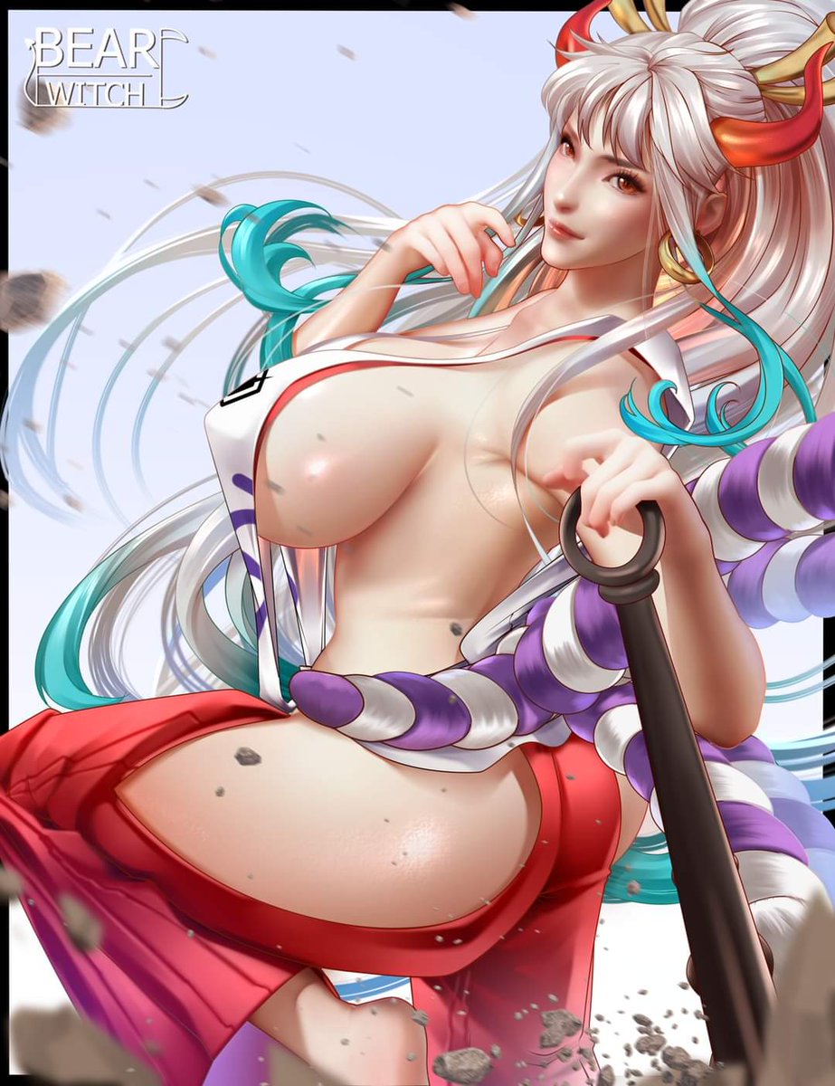 devilbearbear's tweet image. Yamato the daughter of Kaidou 😋
#ONEPIECE #yamato #anime