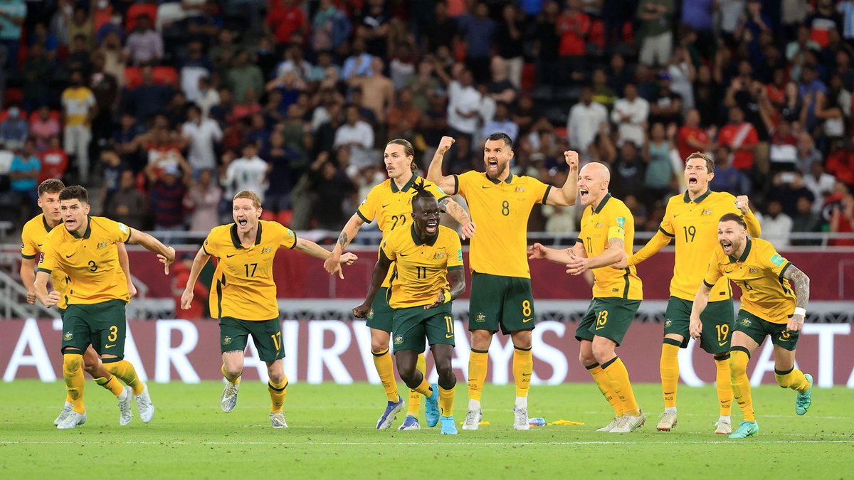 RT @CGTNOfficial: Australia qualifies for the 2022 World Cup after beating Peru in a playoff match.  #CGTNAmerica https://t.co/u3opcp2KO0