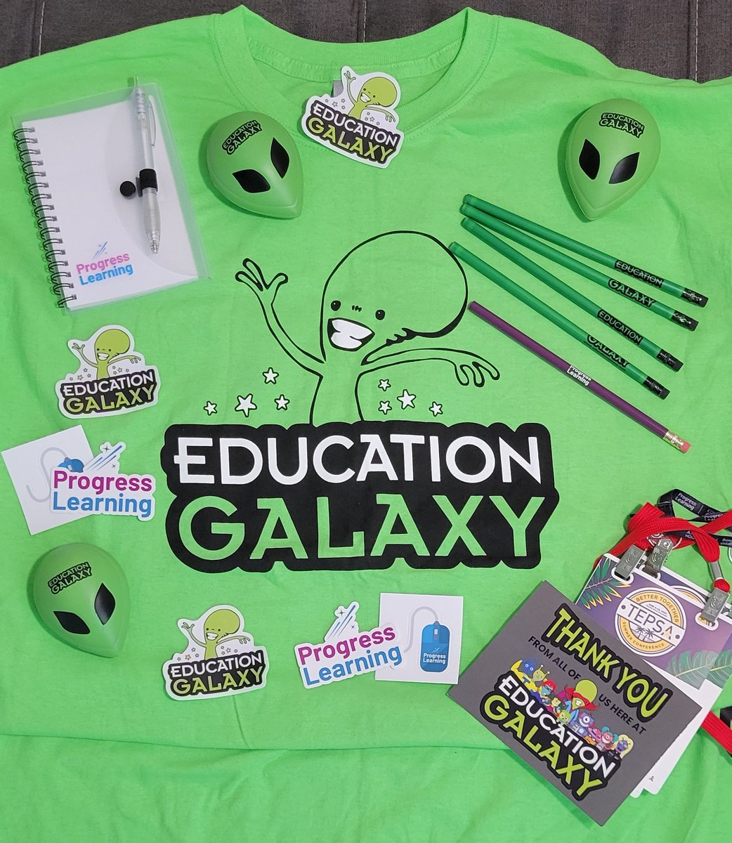 I love how much <a href="/EducationGalaxy/">Education Galaxy</a> by <a href="/Progress_Led/">Progress Learning</a> understands and appreciates their teachers!

Thank you for believing in me to present for Education Galaxy by Progress Learning at <a href="/TEPSAtalk/">TEPSA</a>! I had such a wonderful time, met some incredible people, and learned so much!