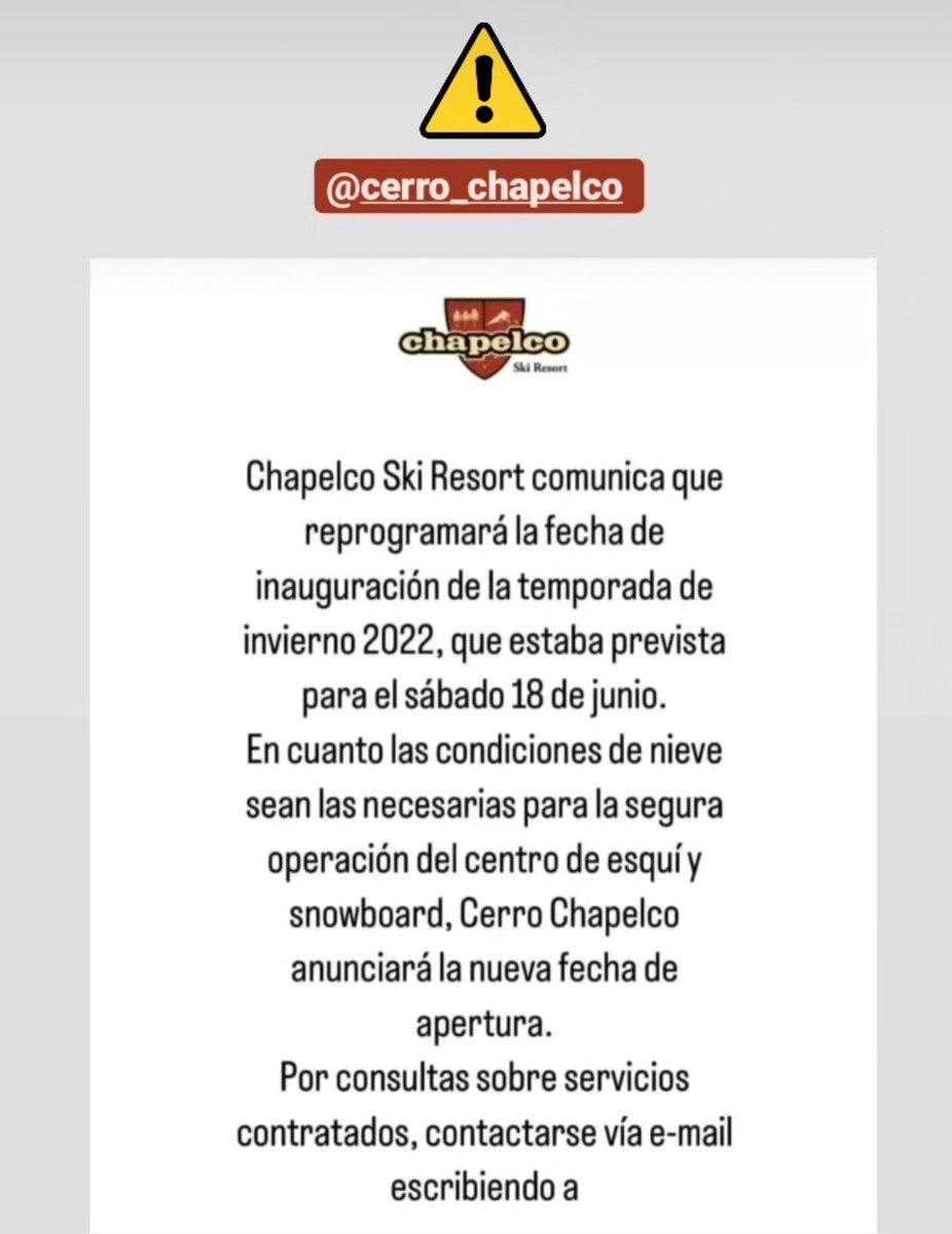 winterchannel's tweet photo. ⚠️🗻 @cerro_chapelco 👇👇👇 https://t.co/WBPMskQXXC