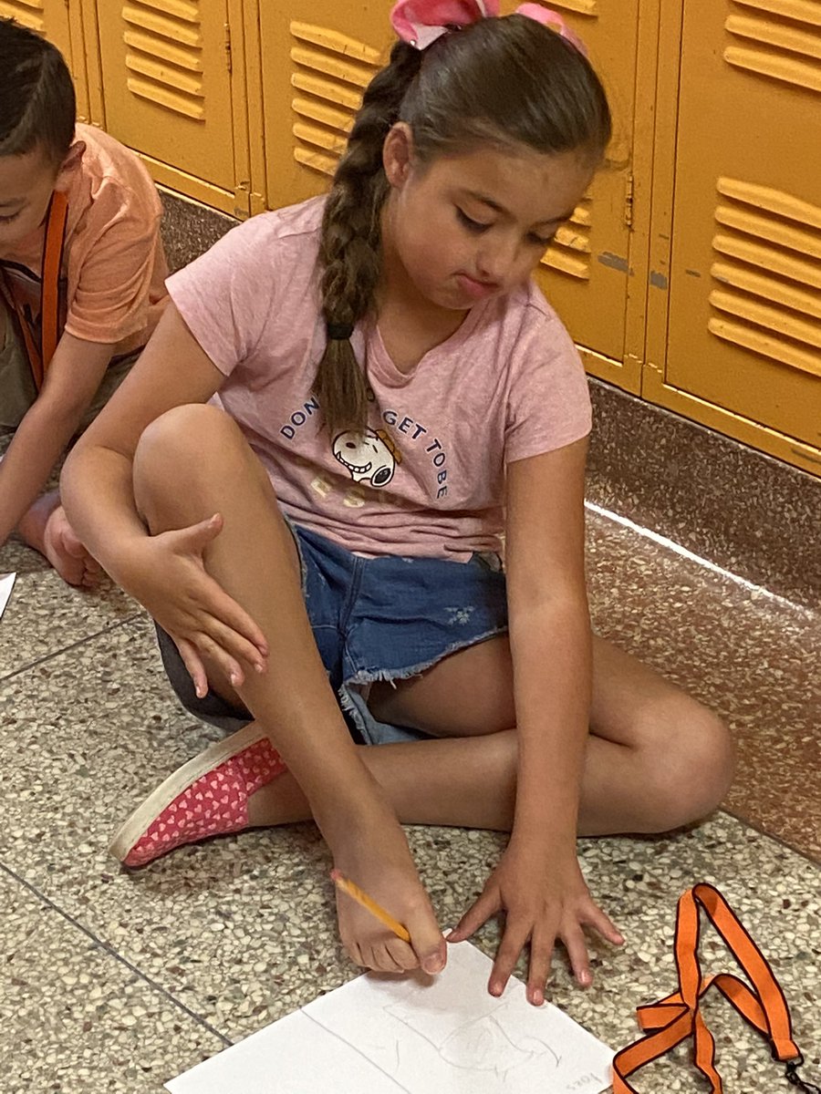teachwiththe4ce's tweet photo. Sketching with your toes, your mouth, and under your desk. How else do you get excited about animation?! @AAS_ECISD @EctorCountyISD
#CAMPSIP2022 #joyfullearning #colormyworldwithanimation https://t.co/DVwSpQ1Ic5