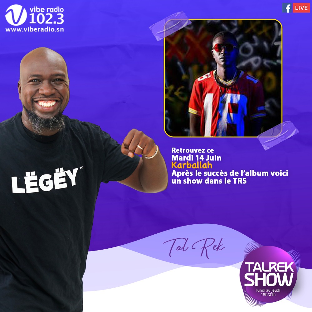 karballahJMR's tweet photo. 📌‼️🔥🔥Ce Mardi 14 Juin à @viberadio.sn dans le @talrekshow à partir de 20h 🔥🔥🔥🔥🔥🔥
Après le succès de l'album "Dox CiLerr", voici le Show dans le TRS 🔥🔥🔥🔥
#RoadTo18Juin #DoxCiLerrTour2022 #Karballah #BossBeatz #BestAlbum2022 #ThiesUp #rapgalsen221 #Kzé✌❤ https://t.co/DWjlXCtPQd