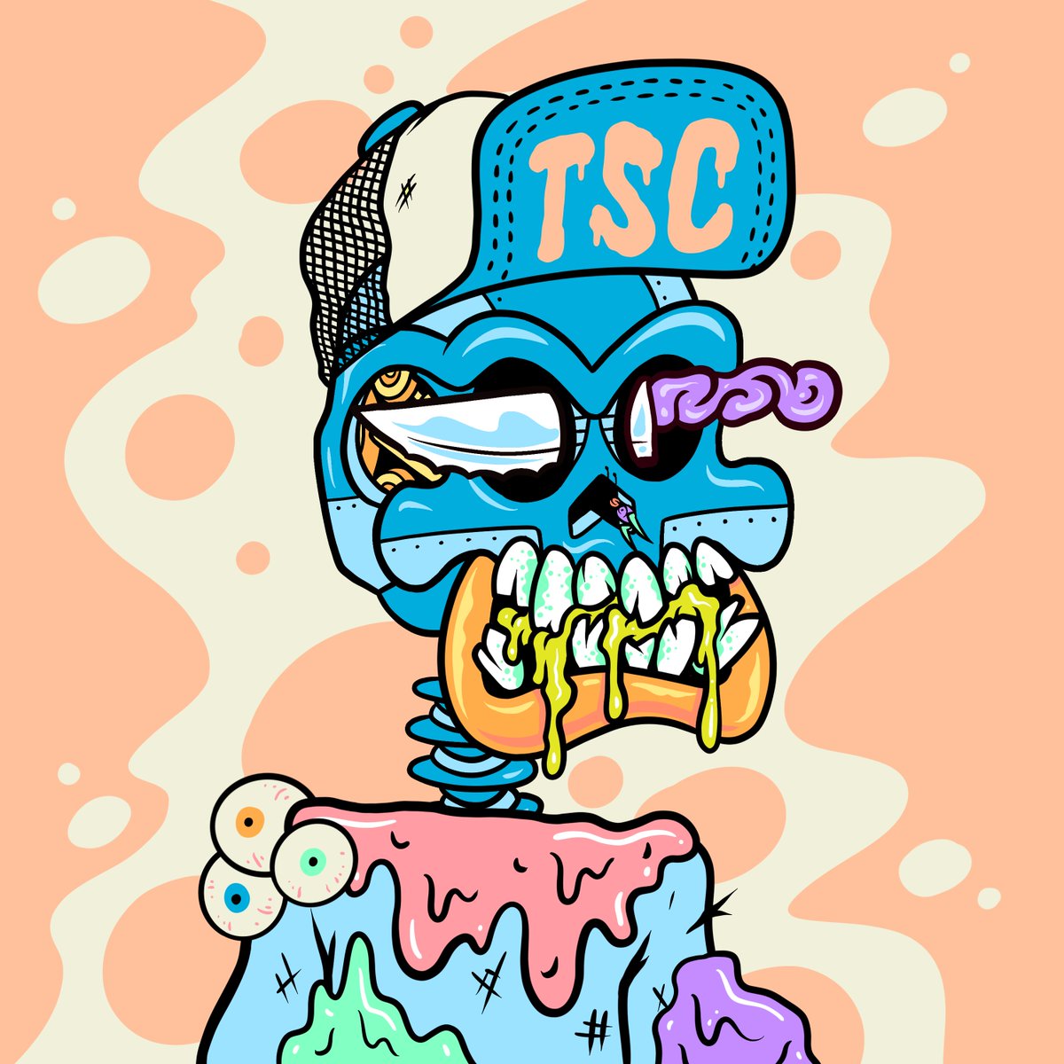 Does the current market conditions have you feeling down? 

Here's an #NFTGiveaway to cheer you up!

To enter:
✔️ Like and RT
✔️ Tag 5 Friends
✔️ Follow <a href="/ToxicSkullsClub/">Toxic Skulls Club</a>
✔️ Join Discord: discord.gg/toxic-skulls-c…

⏰ 72hrs! 

#ToxicSkullsClub #ToxicSkulls #NFTs #nftcollector