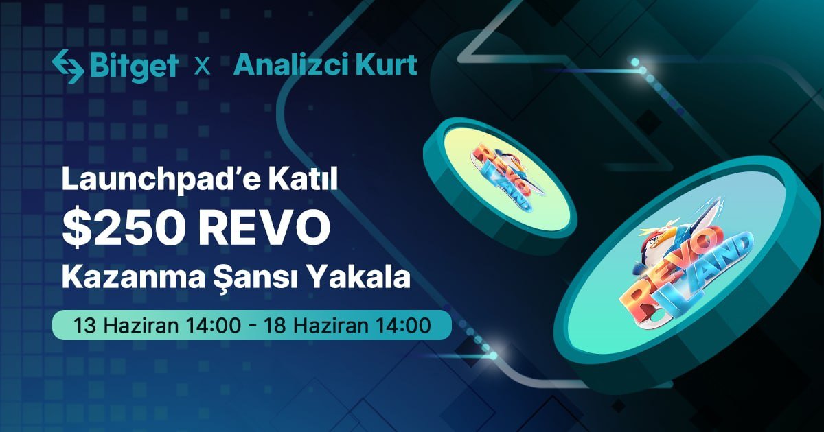 #BITGET ile 250$ lık $REVO Launchpad ödülü dağıtıyorum arkadaşlar✅
(5 kişiye 50$ olarak verilecek)

Çekilişe nasıl katılacağız 2-3 basit adımda aşağıda bulabilirsiniz.
1⃣ partner.bitget.com/bg/RCT9EJ Bu link ile kayıt +KYC yapıyoruz  (benim ref link ile daha önce gelenlerde dahil)