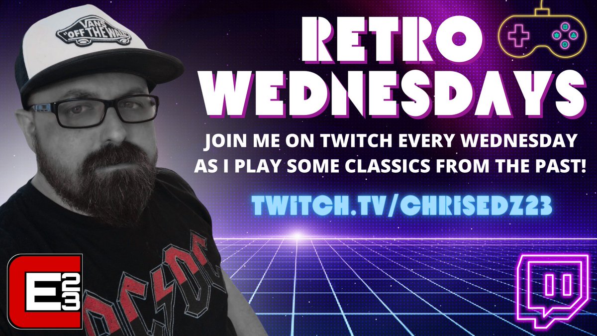ChrisEdz23's tweet photo. 👋After a long time away from streaming, I am glad to tell you I am BACK! 

🕹️Starting on Wednesday with 'Retro Wednesdays' 

🕡Will be live from 6.30PM

😀CANT WAIT! 

L &amp; R very much appreciated 🤘

#TwitchStreamer #SupportSmallStreamers #RetroGaming https://t.co/nsM273KllW