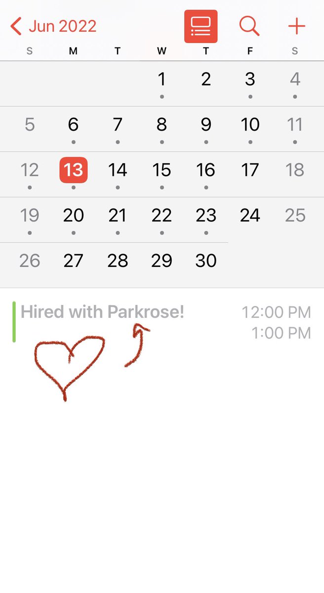 Awww, my hire date anniversary! 💕