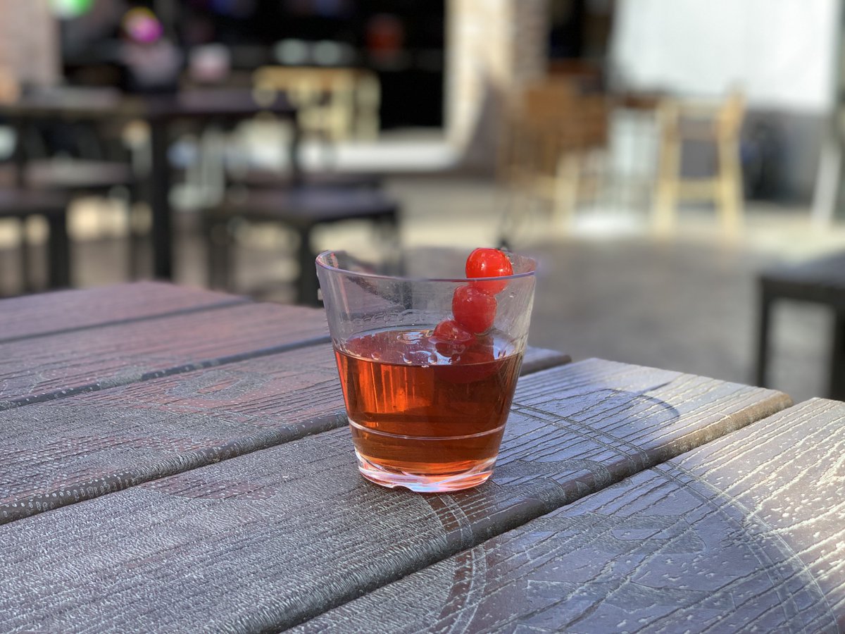 Would you like another The House Manhattan? Yes, the answer is always yes 😄 Come join us tonight and grab one!