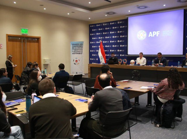APFOficial's tweet photo. Reafirmando nuestro compromiso.

Reunión de la mesa técnica del Pacto Global en la APF.

🔗 https://t.co/dtyasi0hPF

🤝 @pactoglobalpy https://t.co/TnxkuIf7kj