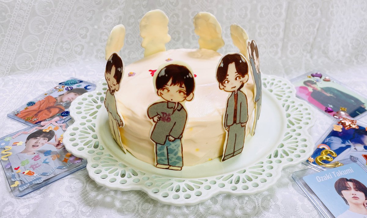 maegami_bad's tweet photo. 🌟Happy TAKUMI Day🌟
生まれてきてくれてありがとう。
AとIの匠海をチョコにしたよ〜！
愛はこもってるよ😭❤︎

#INI 
#尾崎匠海
#HAPPYTAKUMIDAY_INI
#尾崎匠海キラキラBIRTHDAY23rd https://t.co/HLX5NhJTTM