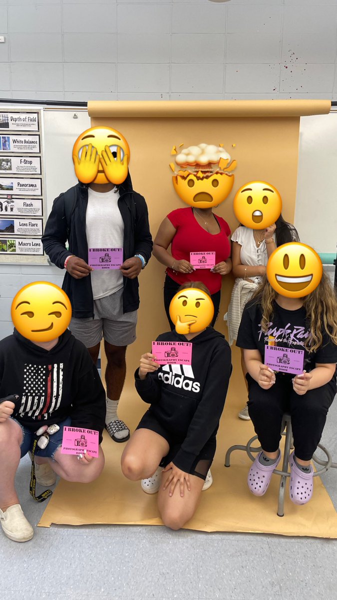 Had so much fun today reviewing for the final with an escape room. Students had to find photography clues around the classroom to find the hidden key that would unlock a camera bag. I honestly wasn’t sure how this would work out but I’m so glad I went for it!